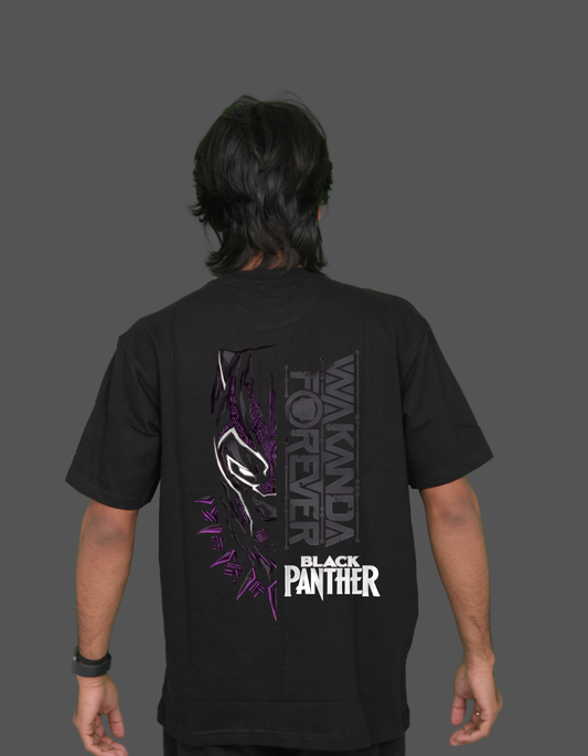 Black Panther Wakanda Forever Oversized T-Shirt