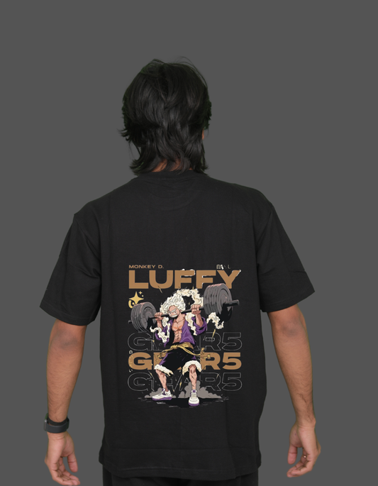 One Piece Luffy Gear 5 Oversized T-Shirt Collection